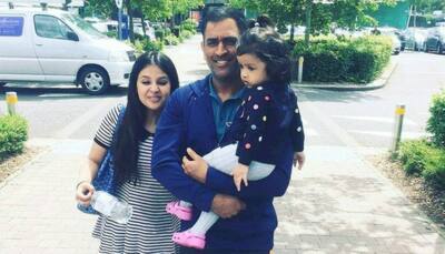 WATCH: MS Dhoni's daughter Ziva hits all the right notes in this viral video, shared by mommy Sakshi