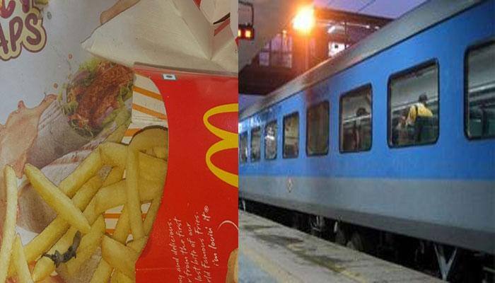 Now you can order McDonald's burger, Domino's pizza on Rajdhani, Shatabdi – Know how!