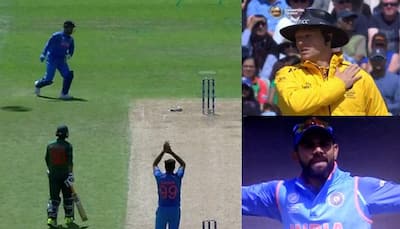 WATCH: Virat Kohli gets angry as MS Dhoni gives away unnecessary 5 penalty runs in IND vs BAN match