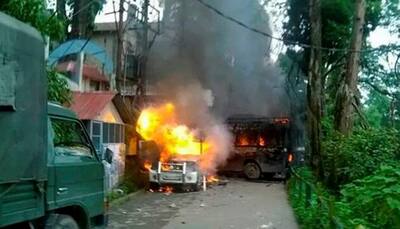 Darjeeling remains tense, GJM supporters set ablaze govt buildings, health centres; Army deployed at multiple locations