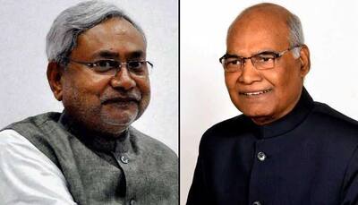 Bihar CM Nitish Kumar lauds NDA's presidential nominee Ramnath Kovind, mum on support
