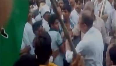 Madhya Pradesh Congress leader Ajay Singh slaps party worker – Watch video