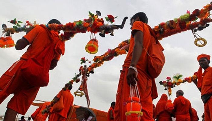 No DJs, hockey sticks in 'kaanwar yatra' No DJs, hockey sticks in 'kaanwar yatra'