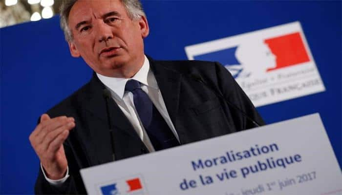 French Justice Minister Bayrou leaving government: Media