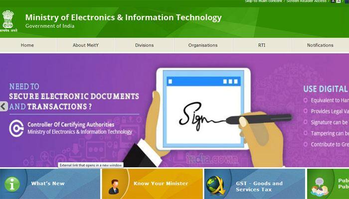 GST rollout: Govt launches webpage to facilitate IT, electronic goods taxpayers