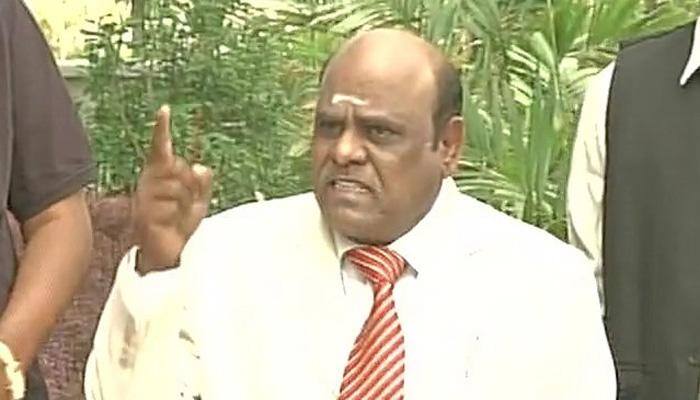 'Arrested' Calcutta HC judge CS Karnan complains of chest pain, taken to hospital