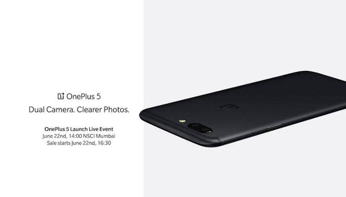 OnePlus 5 India launch today: Check out the live streaming