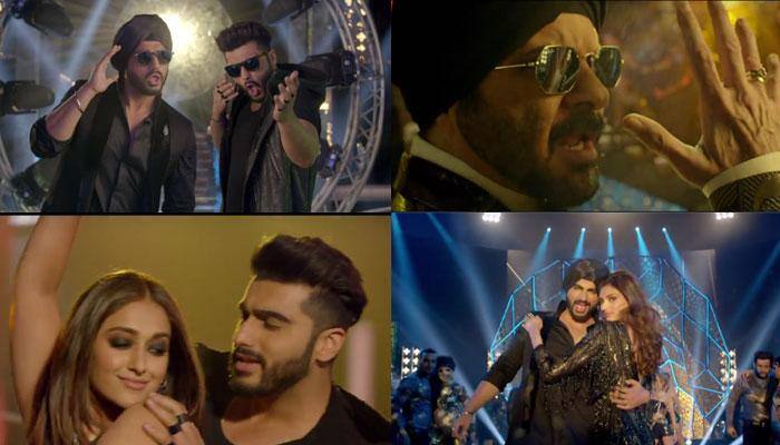 Mubarakan title song: Double dose of Arjun Kapoor in peppy number featuring &#039;chacha&#039; Anil Kapoor, Athiya and Ileana!