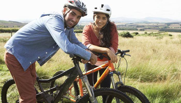 Cycling to work can beat stress and improve work performance!