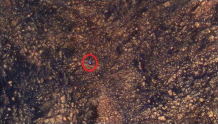 Up above Mars so high: NASA's MRO captures Curiosity scaling the Martian surface! - See pic