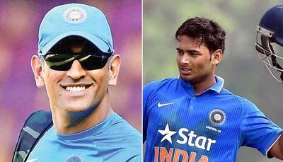 West Indies vs India: MS Dhoni plays perfect mentor to Rishabh Pant ahead of 1st ODI — PHOTO