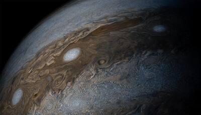 NASA's Juno captures beautiful view of Jupiter’s bands of clouds!