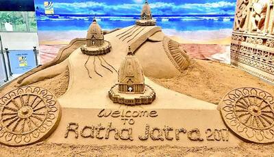 Jagannath Rath Yatra 2017: Sudarsan Pattnaik pays sand art tribute to the Lord