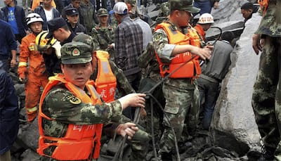 At least five bodies found after huge China landslide: Official
