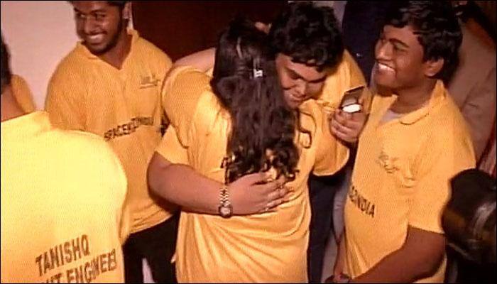 Team that built world's lightest satellite 'KalamSat' felicitated