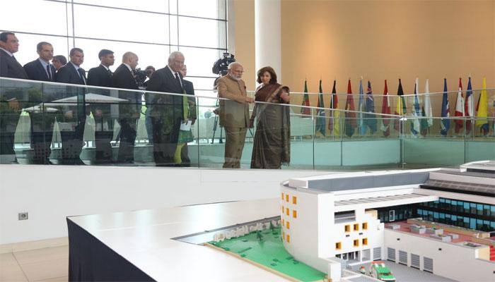 PM Narendra Modi visits Champalimaud Foundation in Lisbon
