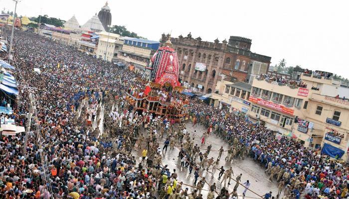 Devotees throng Puri as annual Rath Yatra begins