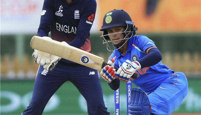 WATCH: Smriti Mandhana scores blistering 72-ball 90 in India&#039;s World Cup opener against England