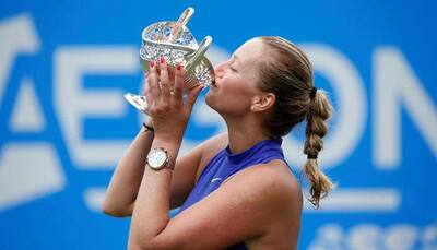 Petra Kvitova earns 20th career title with victory in Aegon Classic final