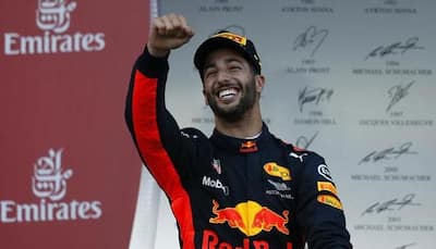 Azerbaijan Grand Prix: Daniel Ricciardo wins as Lewis Hamilton, Sebastian Vettel collide