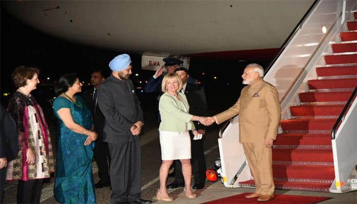 PM Modi&#039;s US visit on Day 1: In pics