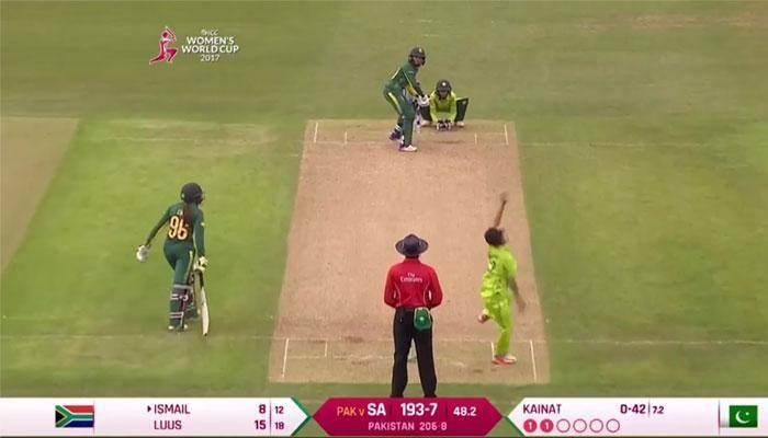 WATCH: 16 needed from 12 balls! South Africa chase down Pakistan&#039;s total in style at 2017 Women&#039;s World Cup