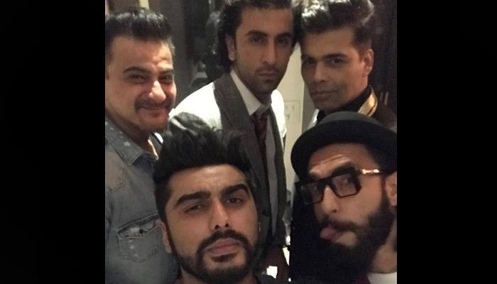 Karan Johar, Ranbir Kapoor take Arjun Kapoor&#039;s birthday celebrations up a notch! - See pics