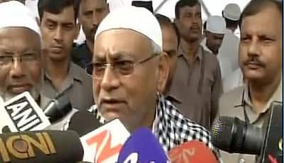 Bihar CM Nitish Kumar greets devotees on Eid, joins devotees in prayer
