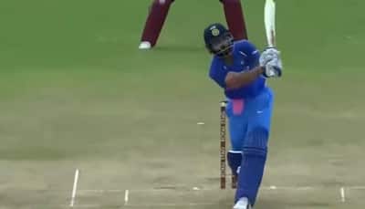 WATCH: Virat Kohli simulates MS Dhoni's 'Helicopter shot' for a six during 2nd ODI against West Indies