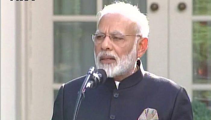 Eliminating terrorism is among top-most priorities for both nations, says PM Modi at White House