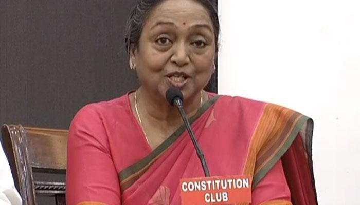 Meira Kumar thanks Opposition parties for support, vows to uphold democratic values, end caste structure