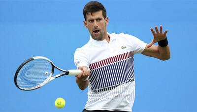 Top seed Novak Djokovic wins before rain returns in Eastbourne