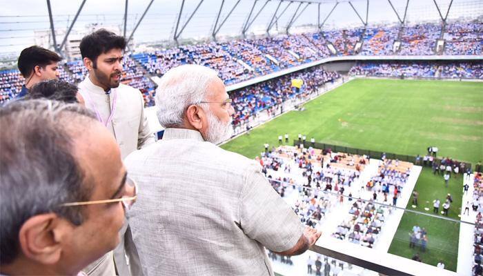 PM Narendra Modi inaugurates TransStadia Arena in Gujarat&#039;s Ahmedabad, project hailed as Asia&#039;s biggest multi-purpose stadium