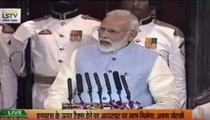 GST launch: PM Modi rolls out India&#039;s biggest tax reform, says it&#039;s start of fair system ending black money, corruption