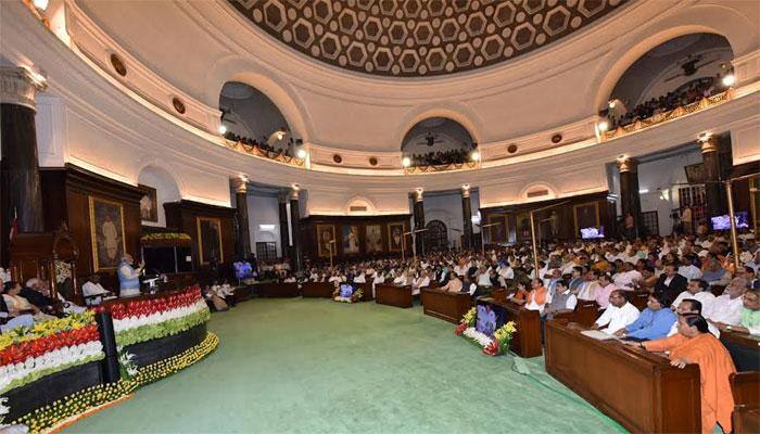 Top leaders, industrialists, cinestars mark GST launch