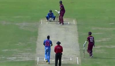 WATCH: MS Dhoni, R Ashwin combine to send Jason Holder packing on wide ball in WI vs IND 3rd ODI