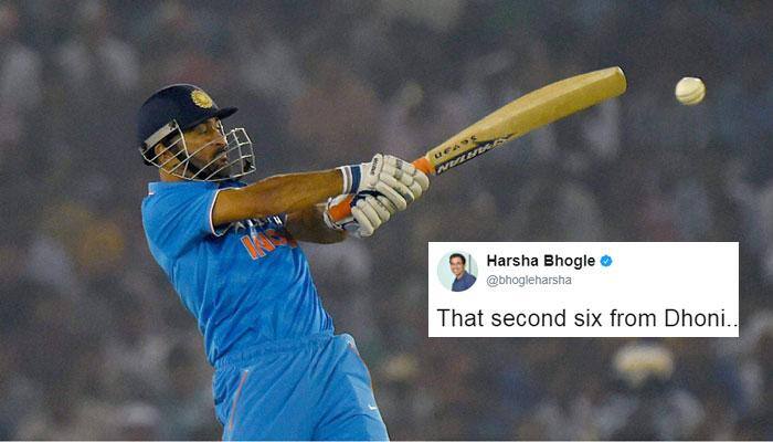 IND vs WI, 3rd ODI: MS Dhoni's 'power-blast' six to Jason Holder leaves Twitterati awestruck