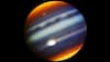 Jupiter dawns a shroud of haze, paints an awe-inspiring picture! - See pic