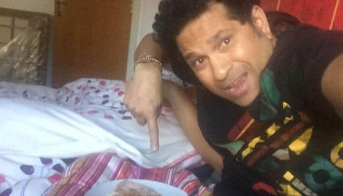 SEE PIC: Sachin Tendulkar enjoys &#039;breakfast in bed&#039; cooked by someone special