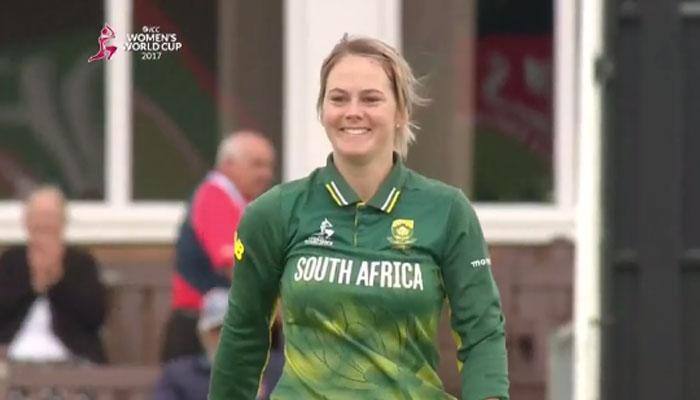 WATCH: South Africa's Dane van Niekerk becomes first bowler ever to take four wickets without conceding runs