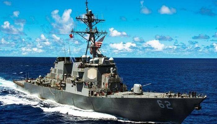 US warship challenges Beijing&#039;s claim yet again, sails close to South China Sea island