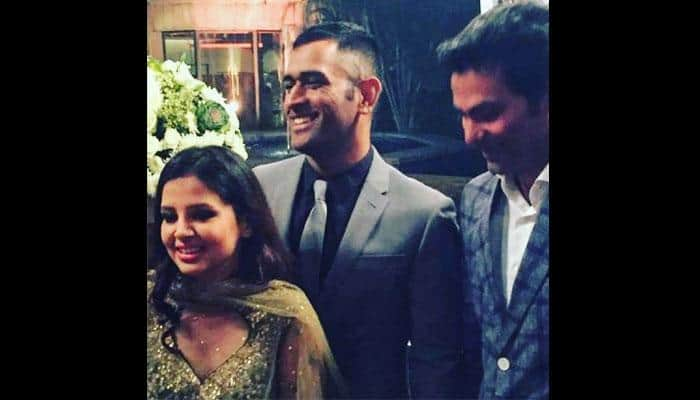 SEE PIC: MS Dhoni-Sakshi complete seven years of togetherness