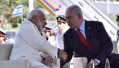 First day of PM Modi's three-day historic visit to Israel: In Pics 