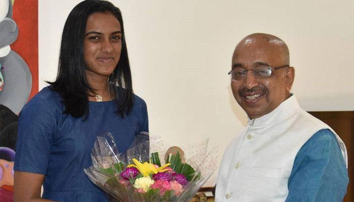 Sports minister Vijay Goel hails PV Sindhu as youth icon, wishes ace shuttler happy birthday