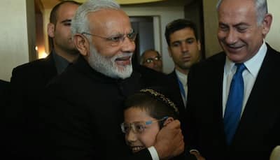 Emotional moment! PM Narendra Modi meets 26/11 child survivor Moshe Holtzberg in Israel, asks him to visit India 