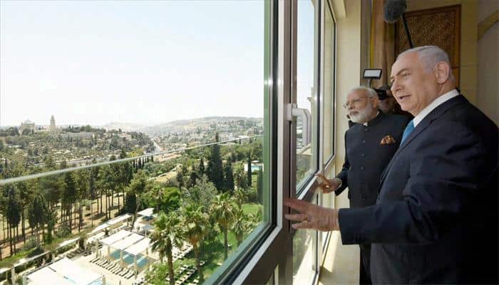Modi in Israel: PM gets glimpse of Temple Mount or al-Quds al-Sharif