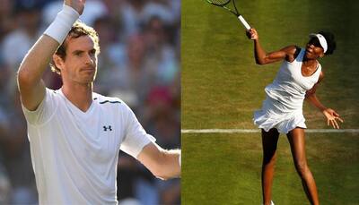 Wimbledon 2017: Andy Murray, Venus Williams through as players battle severe heat, bugs