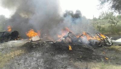 IAF plane crashes in Jodhpur, pilots safe