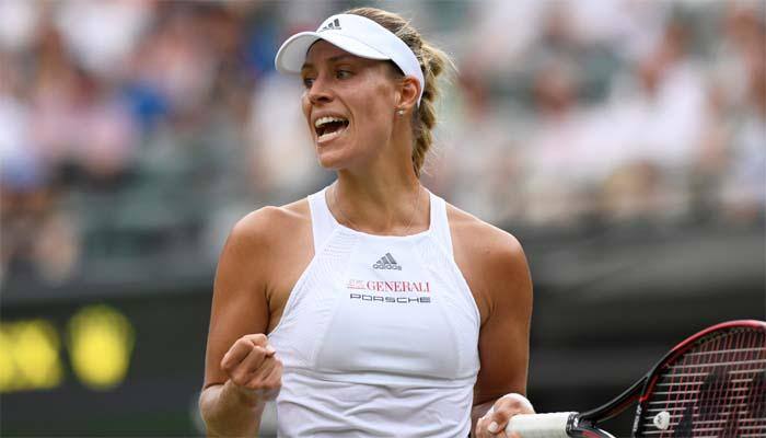 Wimbledon 2017: Angelique Kerber overcomes canny Kirsten Flipkens to reach third round