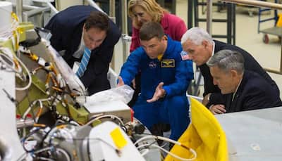 Vice President Mike Pence visits NASA’s Kennedy Space Center, gets an insider's look at America's multi-user spaceport